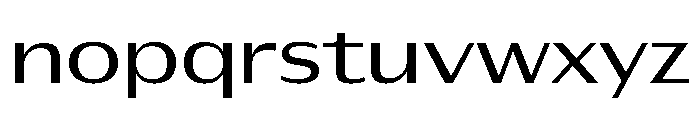 Font 672 Font LOWERCASE