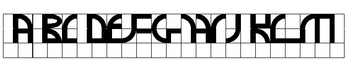 Font 673 Font UPPERCASE