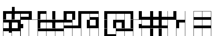Font 678 Font OTHER CHARS