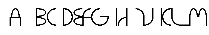 Font 683 Font UPPERCASE