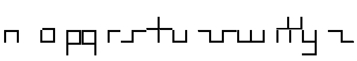 Font 692 Font LOWERCASE