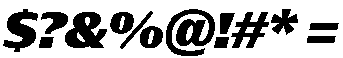 Font 701 Font OTHER CHARS