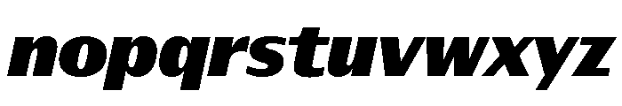 Font 701 Font LOWERCASE