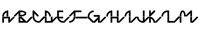 Font 705 Font UPPERCASE