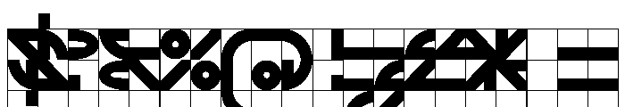 Font 712 Font OTHER CHARS