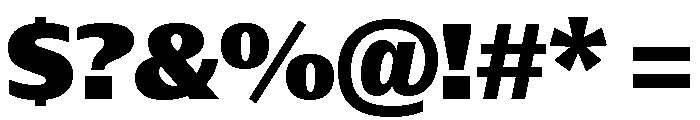 Font 715 Font OTHER CHARS