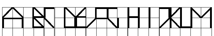 Font 716 Font UPPERCASE