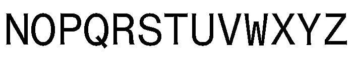 Font 717 Font UPPERCASE