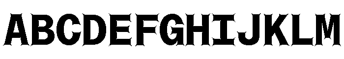 Font 721 Font UPPERCASE