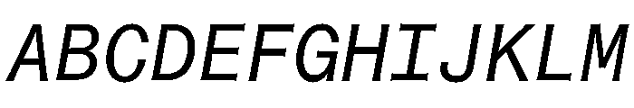 Font 722 Font UPPERCASE
