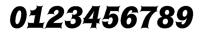 Font 723 Font OTHER CHARS