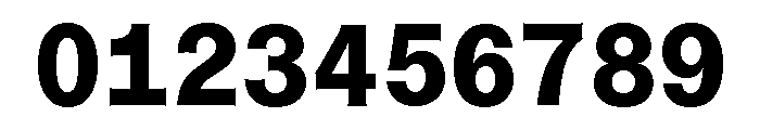 Font 724 Font OTHER CHARS