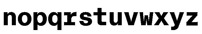Font 724 Font LOWERCASE