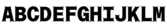 Font 725 Font UPPERCASE