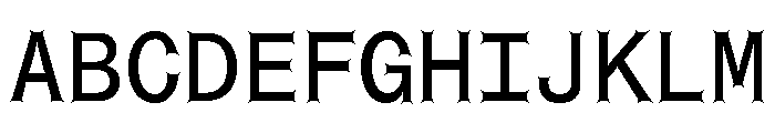 Font 729 Font UPPERCASE