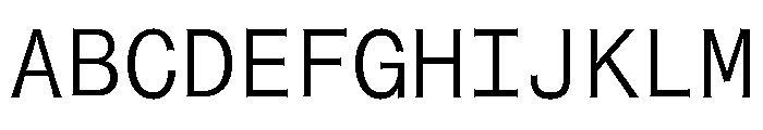 Font 735 Font UPPERCASE