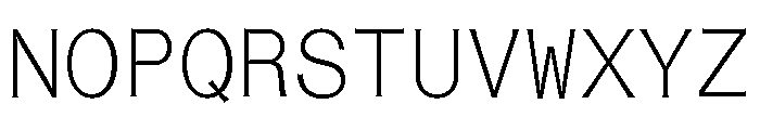 Font 737 Font UPPERCASE
