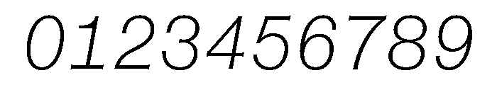 Font 738 Font OTHER CHARS