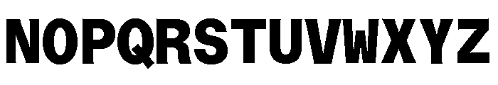 Font 741 Font UPPERCASE