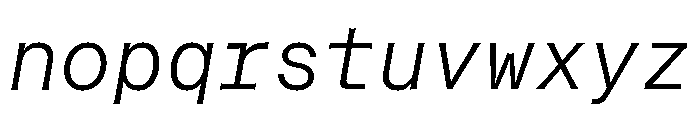 Font 751 Font LOWERCASE