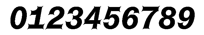 Font 753 Font OTHER CHARS