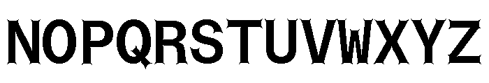 Font 754 Font UPPERCASE