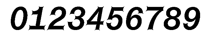 Font 761 Font OTHER CHARS