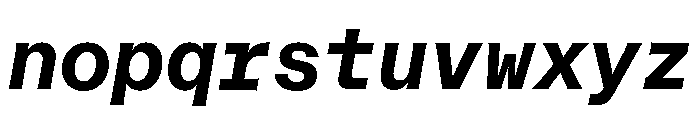 Font 762 Font LOWERCASE