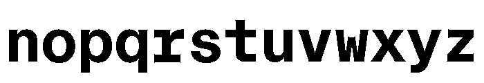 Font 763 Font LOWERCASE