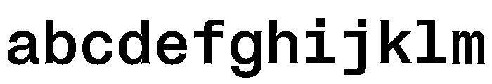 Font 764 FONT