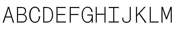 Font 765 Font UPPERCASE