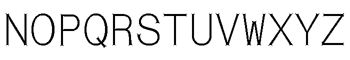 Font 765 Font UPPERCASE