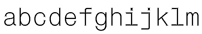 Font 765 FONT