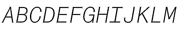 Font 766 Font UPPERCASE