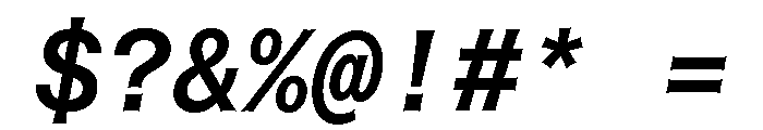 Font 768 Font OTHER CHARS