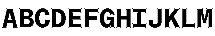 Font 769 Font UPPERCASE