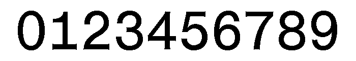 Font 771 Font OTHER CHARS