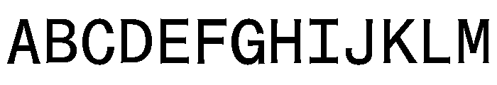 Font 771 Font UPPERCASE