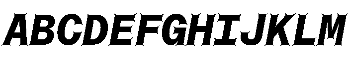 Font 781 Font UPPERCASE