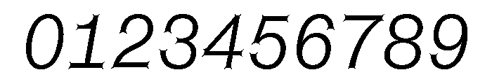 Font 783 Font OTHER CHARS