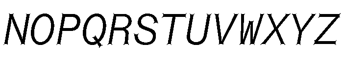 Font 783 Font UPPERCASE