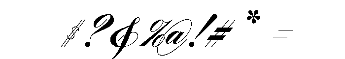 Font 787 Font OTHER CHARS