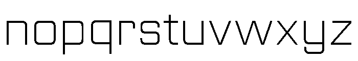 Font 7 Font LOWERCASE