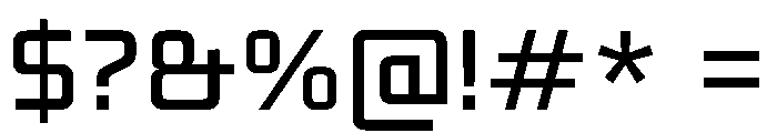 Font 8 Font OTHER CHARS