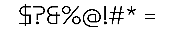 Font 801 Font OTHER CHARS