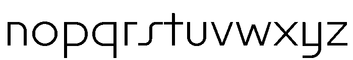 Font 801 Font LOWERCASE