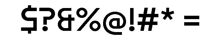 Font 807 Font OTHER CHARS