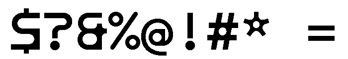 Font 808 Font OTHER CHARS