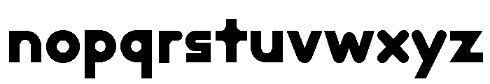 Font 809 Font LOWERCASE
