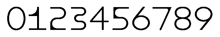 Font 813 Font OTHER CHARS